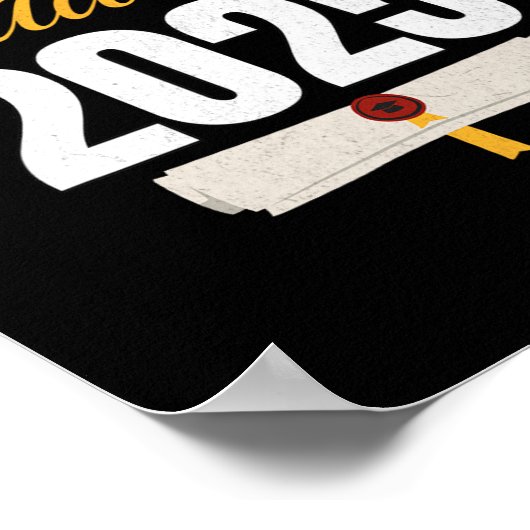 Grad 2025 für Cl von 2025 Abschluss 1 Poster (Ecke)