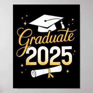 Grad 2025 für Cl von 2025 Abschluss Poster