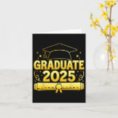 Grad 2025 für Cl von Abschluss 2025 Karte (Gelbe Blume)