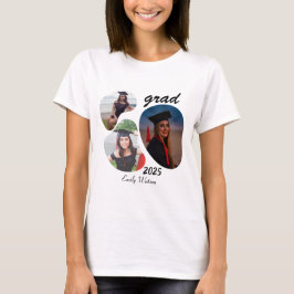 Grad 2025 personalisiert T-Shirt