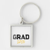 GRAD 2025 School Colors Senior Fun Schlüsselanhänger (Vorne)