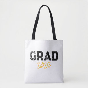 GRAD 2025 School Colors Senior Fun Tasche