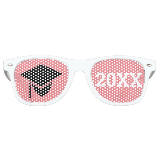 GRAD 20XX Rosa Sonnenbrille / Fun Party Sonnenbril (Vorderseite)