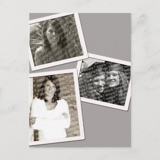 Grad 3 Frame Postkarte (Vorderseite)