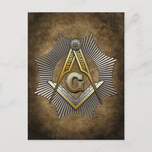 Grad 3: Master Mason Postkarte (Vorderseite)