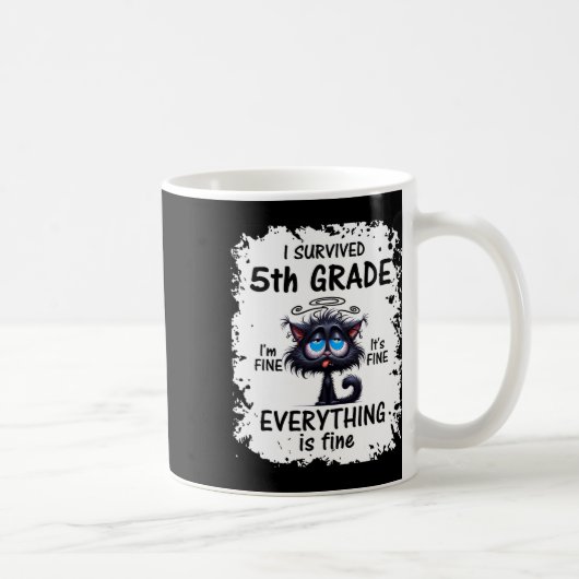 Grad 5 2025 I überlebt 5. Kaffeetasse (Rechts)