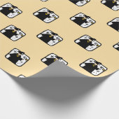 Grad Abschluss mit Diplomzusatz Geschenkpapier (Ecke)