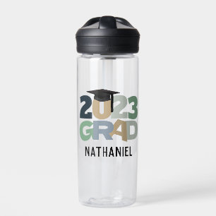 Grad Abschluss Personalisierter Name Jahr Trinkflasche