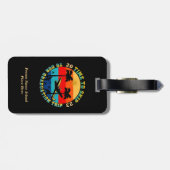 Grad Abschluss Senior Class Trip 2023 Personalisie Gepäckanhänger (Rückseite horizontal)