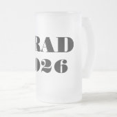 Grad Absorber Mattglas Bierglas (VorderseiteRechts)