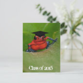 Grad-Ankündigung Ankündigungspostkarte (Stehend Vorderseite)