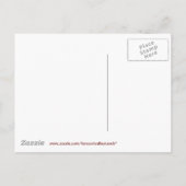 Grad-Ankündigung Ankündigungspostkarte (Rückseite)