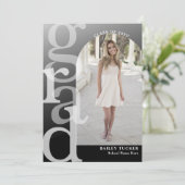 GRAD Arch Foto Ombre Abschluss Ankündigung (Stehend Vorderseite)