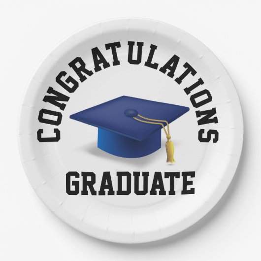 Grad Bash Essentials: Celebrate in Style! Pappteller (Vorderseite)