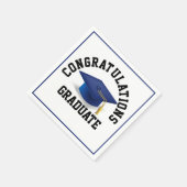 Grad Bash Essentials: Celebrate in Style! Serviette (Ecke)