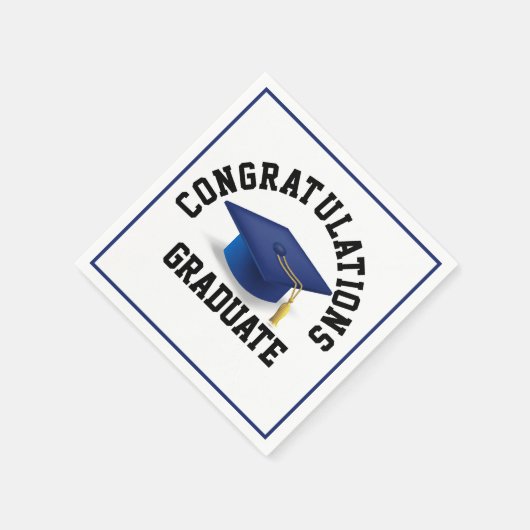 Grad Bash Essentials: Celebrate in Style! Serviette (Ecke)