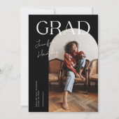 GRAD Black Arch Abschluss Ankündigung (Vorderseite)