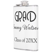 Grad bold letter graduation name class of 20XX sim Flachmann (Links)