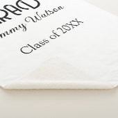 Grad bold letter graduation name class of 20XX sim Sherpadecke (3/4)