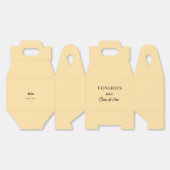 grad boy add name congrats date year text geschenkschachtel (Ungeklappt)