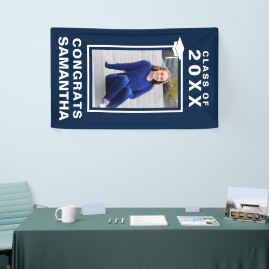 Grad Cap Abschluss Banner (Messeveranstaltung)