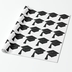 Grad Cap Abschluss Geschenk Geschenkpapier