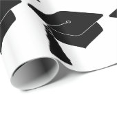 Grad Cap Abschluss Geschenk Geschenkpapier (Rolleneckpunkt)