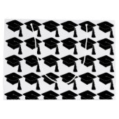 Grad Cap Abschluss Große Geschenktüte (Rückseite)