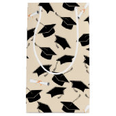 Grad-Cap-Abschluss Kleine Geschenktüte (Vorderseite)