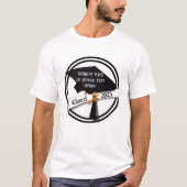 Grad Cap and Diploma 2025 Abschluss T-Shirt (Vorderseite)