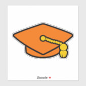 Grad Cap Aufkleber (Blatt)