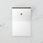 Grad Cap Dankeschön Karte: Rot Dankeskarte (Innenseite)