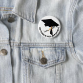 Grad-Cap-Diplom-Klasse 2025 Abschluss Button (Beispiel)