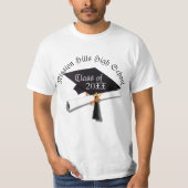 Grad Cap Diploma Abschluss T - Shirt (Vorderseite)