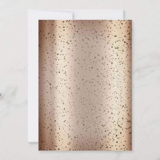 Grad Cap, Disco Ball Confetti, Weinkeller Einladung (Rückseite)