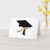 Grad Cap-Klasse 2026 Abschluss Karte (Gelbe Blume)