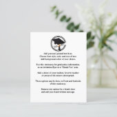 Grad-Cap-Klasse der Ankündigung von Abschluss 2025 (Stehend Vorderseite)