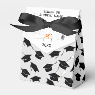 Grad Cap Pattern Abschluss Geschenkschachtel