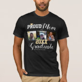 Grad-Cap-T - Shirt der Mama (Vorderseite)