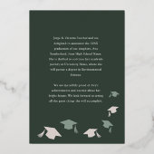 Grad Cap Tassel Foto Abschluss Ankündigung (Rückseite)