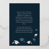 Grad Cap Tassel Foto Abschluss Ankündigung (Rückseite)