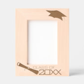 Grad Cap und Diplom Geätzte Rahmen (Vorderseite)