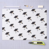 Grad-Cap und Diploma-Abschluss Seidenpapier (Handwerk)