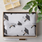 Grad-Cap und Diploma-Abschluss Seidenpapier (Geschenk)