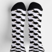 Grad Cap und Tassel Abschluss Socken (Oben)