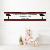 Grad Cap - Wiedersehen in der High School Banner (Insitu)
