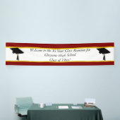 Grad Cap - Wiedersehen in der High School Banner (Messeveranstaltung)