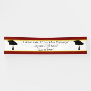 Grad Cap - Wiedersehen in der High School Banner