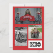 Grad Card 12x18 Einladung (Rückseite)