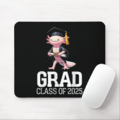 Grad Cl von 2025 Axolotl Funny Abschluss gestuft Mousepad (Mit Mouse)
